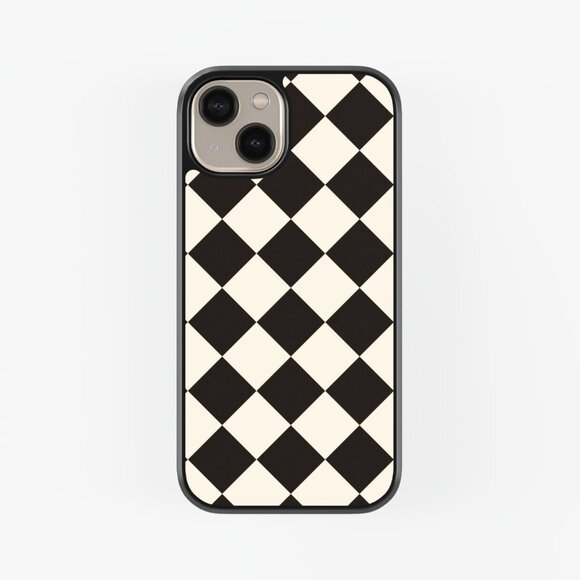 Checkered Phone Case iPhone 15 Case iPhone 14 iPhone 13 Galaxy S24, S23, S21 - Picture 3 of 4